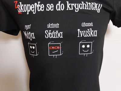 Mikiny a trička pro maturanty