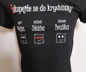 Tričko s originálním motivem třídy