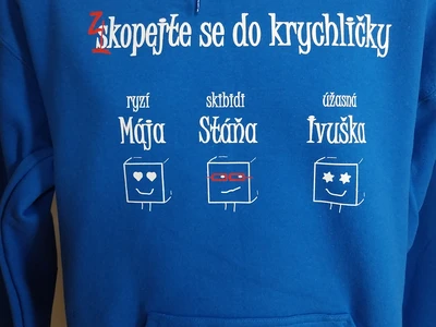 Mikiny a trička pro maturanty