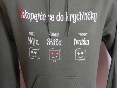 Mikiny a trička pro maturanty