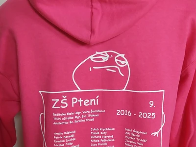 Mikiny a trička pro maturanty