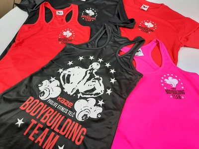 Potisk triček pro sportovní týmy