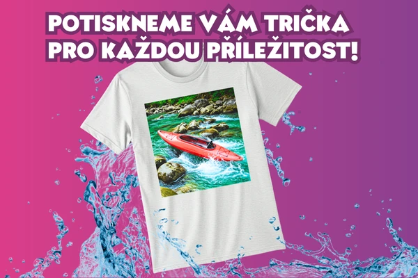 reklamn&iacute; potisk vod&aacute;ck&aacute; trička